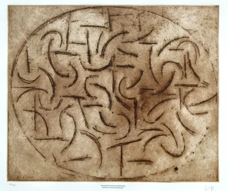 Офорт Pasmore - Turning and turning