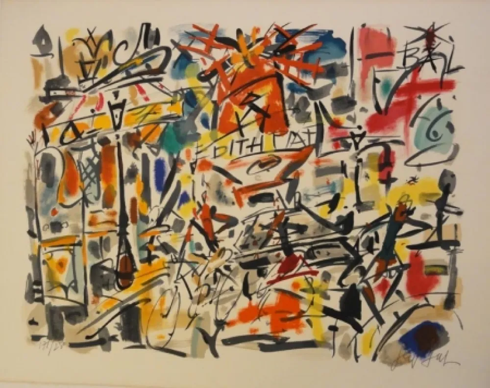 Литография Paul  - Edith Piaf