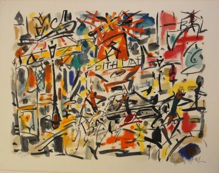 Литография Paul  - Edith Piaf