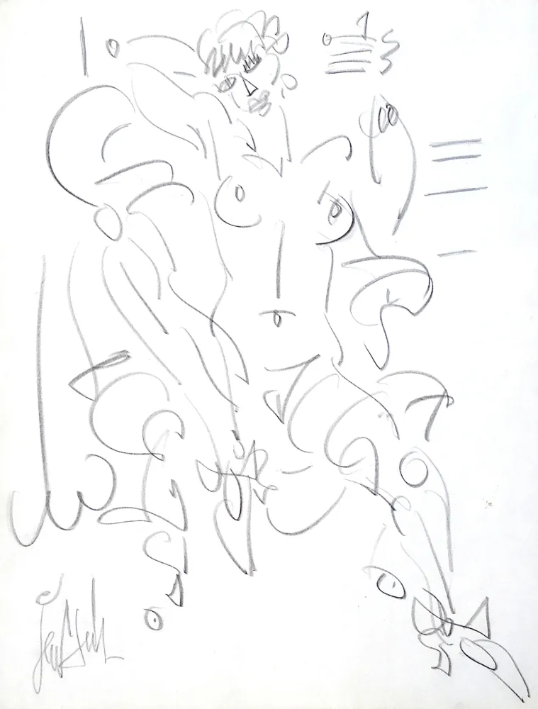 Нет Никаких Технических Paul  - Femme nue assise