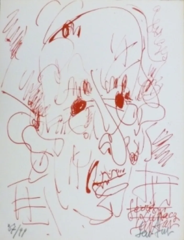 Литография Paul  - Georges Lukacz