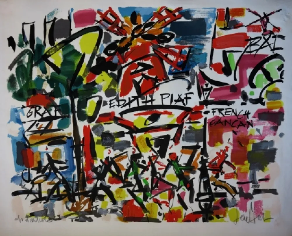 Литография Paul  - Le Moulin Rouge / The Moulin Rouge - Paris