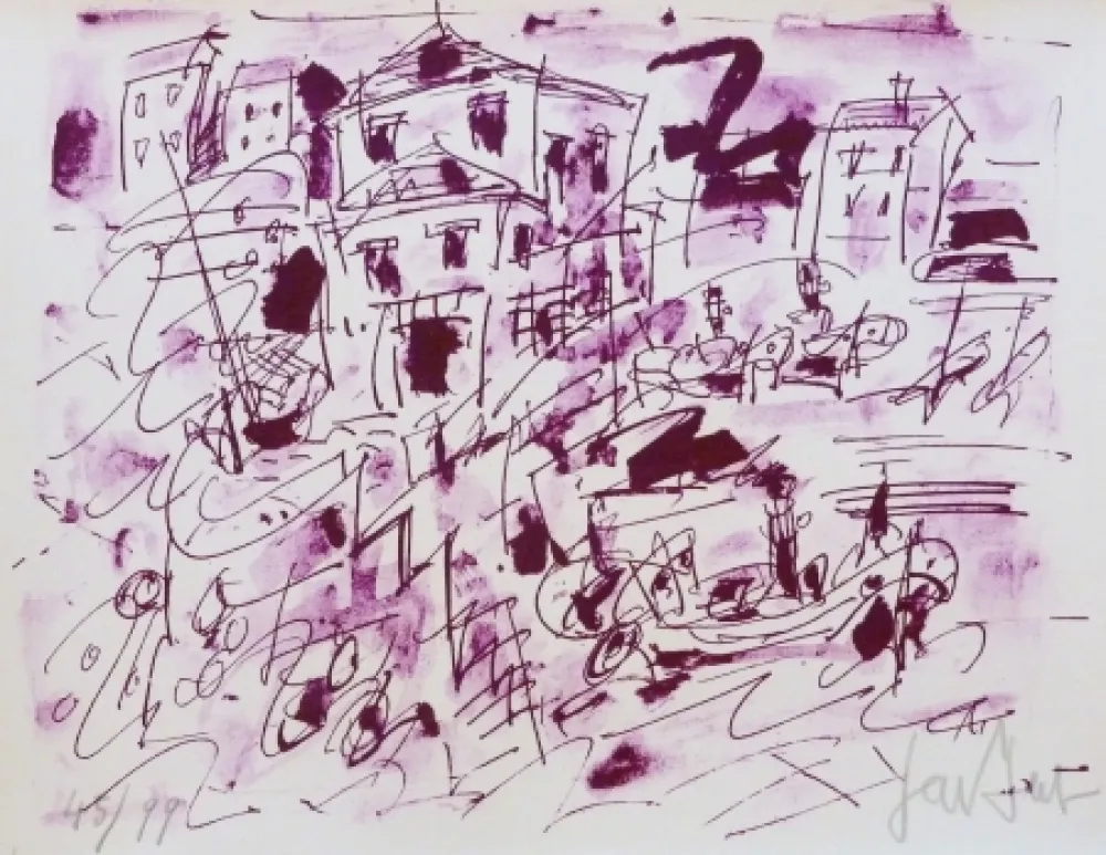 Литография Paul  - Le quatuor