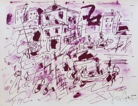 Литография Paul  - Le quatuor