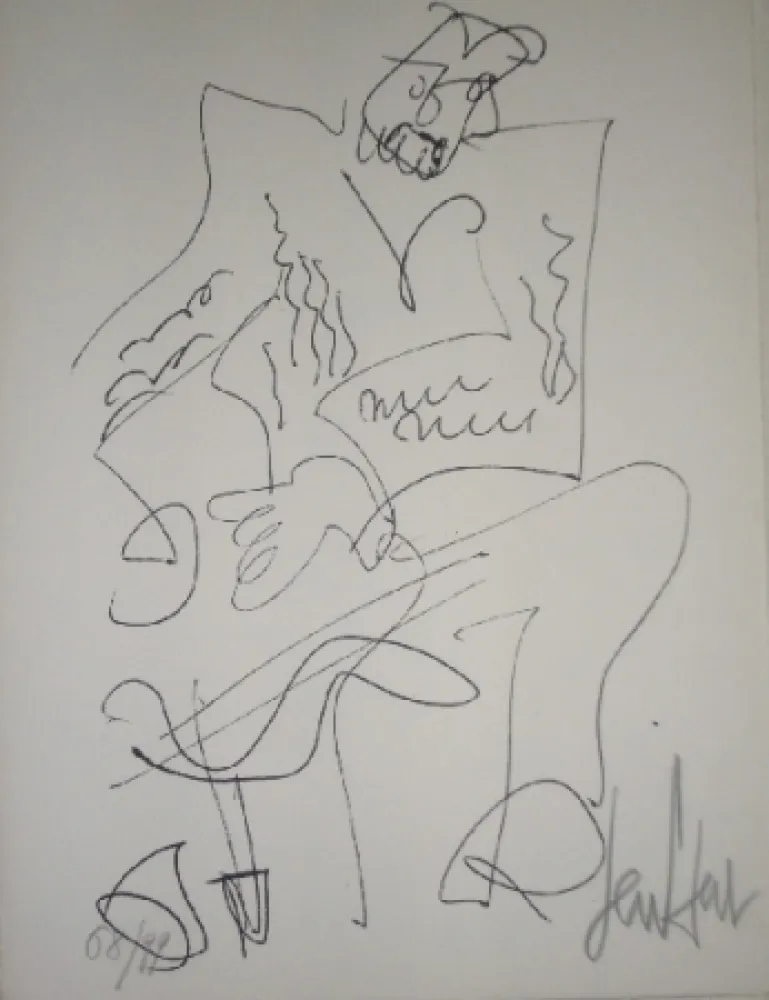 Литография Paul  - Le soliste