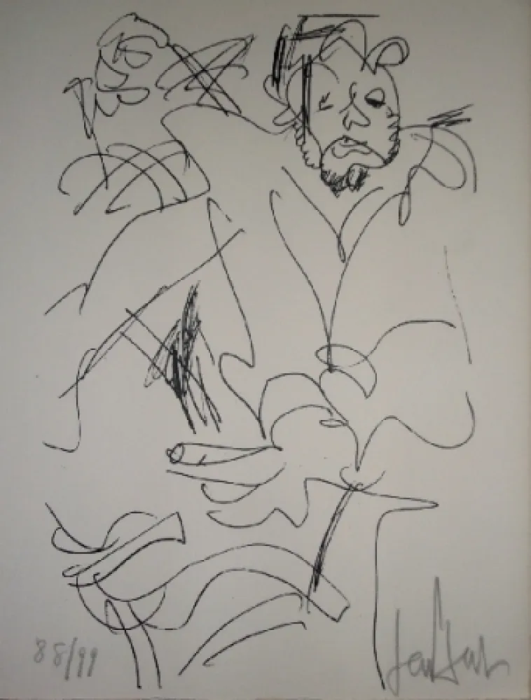 Литография Paul  - Le spectateur