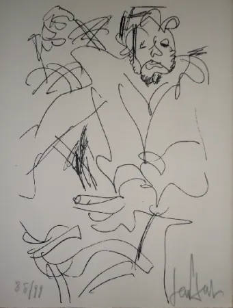 Литография Paul  - Le spectateur