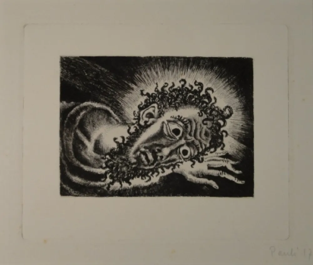 Гравюра Pauli - Christuskopf