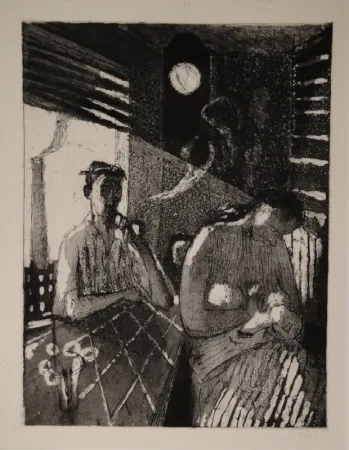 Офорт И Аквитанта Pauli - Feierabend