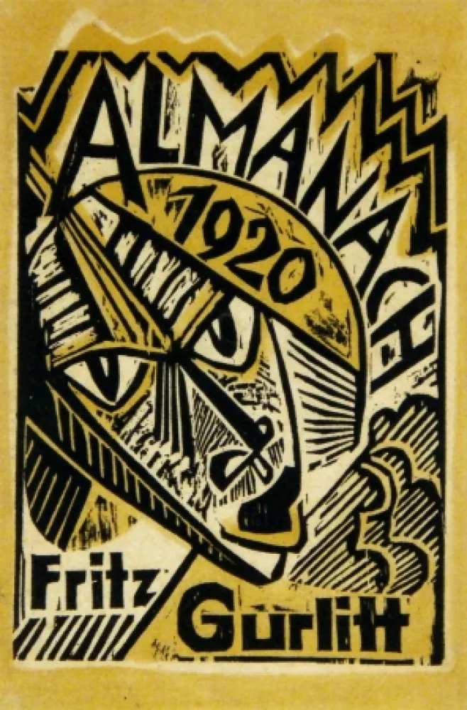 Гравюра На Дереве Pechstein - Maske (Mask)