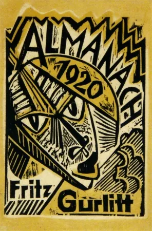 Гравюра На Дереве Pechstein - Maske (Mask)