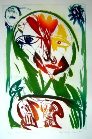 Акватинта Pedersen - Derriere le Miroir