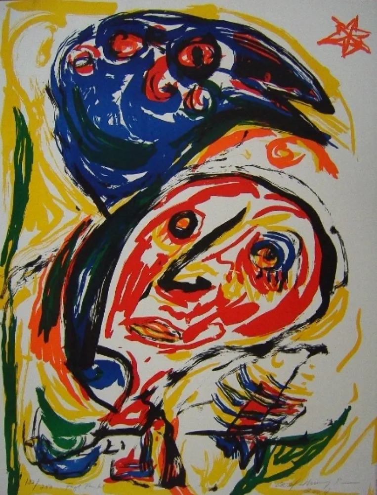 Литография Pedersen - Fugl Føniks