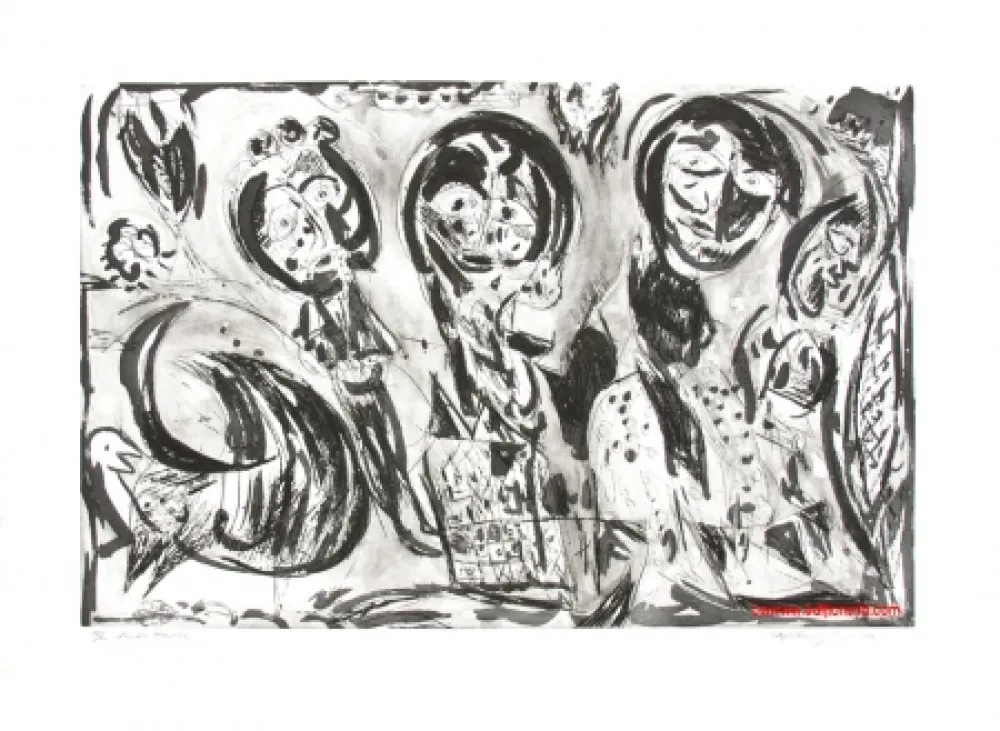 Офорт И Аквитанта Pedersen - Le grand Meaulnes N