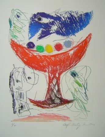 Акватинта Pedersen - Le plus beau cadeau