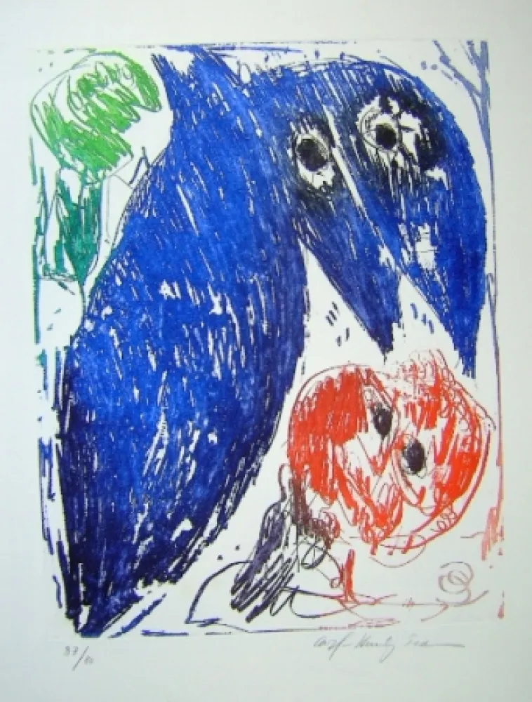 Акватинта Pedersen - L'Ile d'elle VI