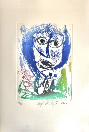 Офорт Pedersen - Quatre chansons pour un château de Puisaye