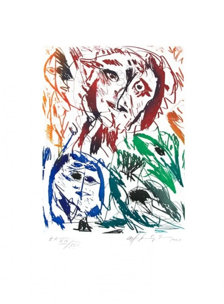 Офорт Pedersen - SUMMER 3