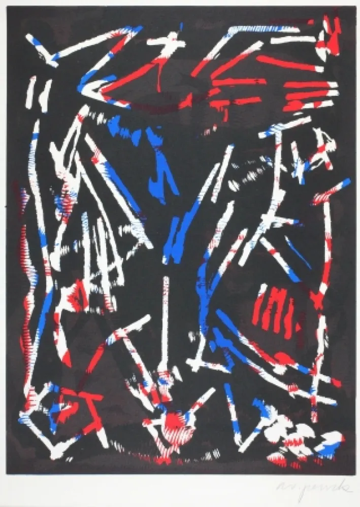 Гравюра На Дереве Penck - Olympia