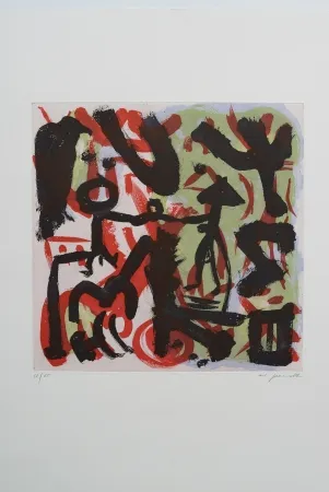 Гравюра Penck - Quo Vadis GG