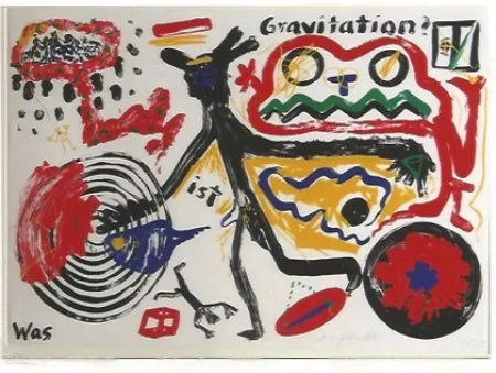 Сериграфия Penck - Was ist Gravitation