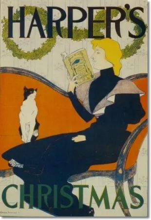 Литография Penfield - Harper's Christmas