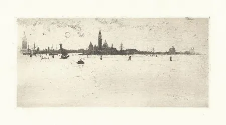 Гравюра Pennell - Venice from the Sea