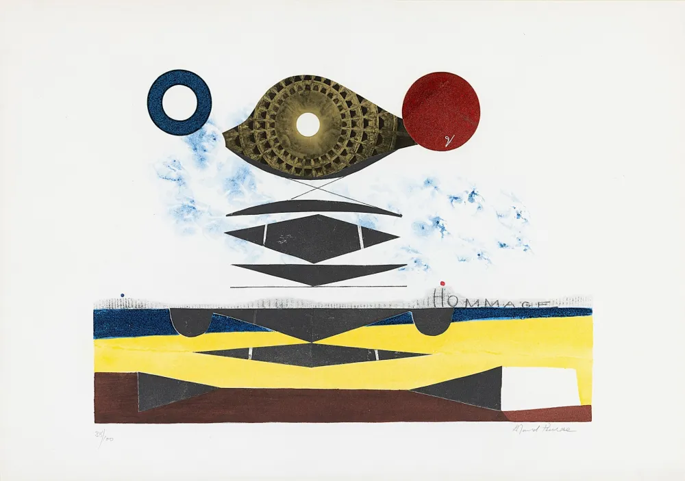 Литография Penrose - Hommage (a Man Ray)