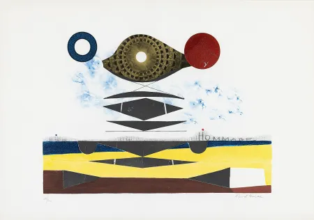 Литография Penrose - Hommage (a Man Ray)