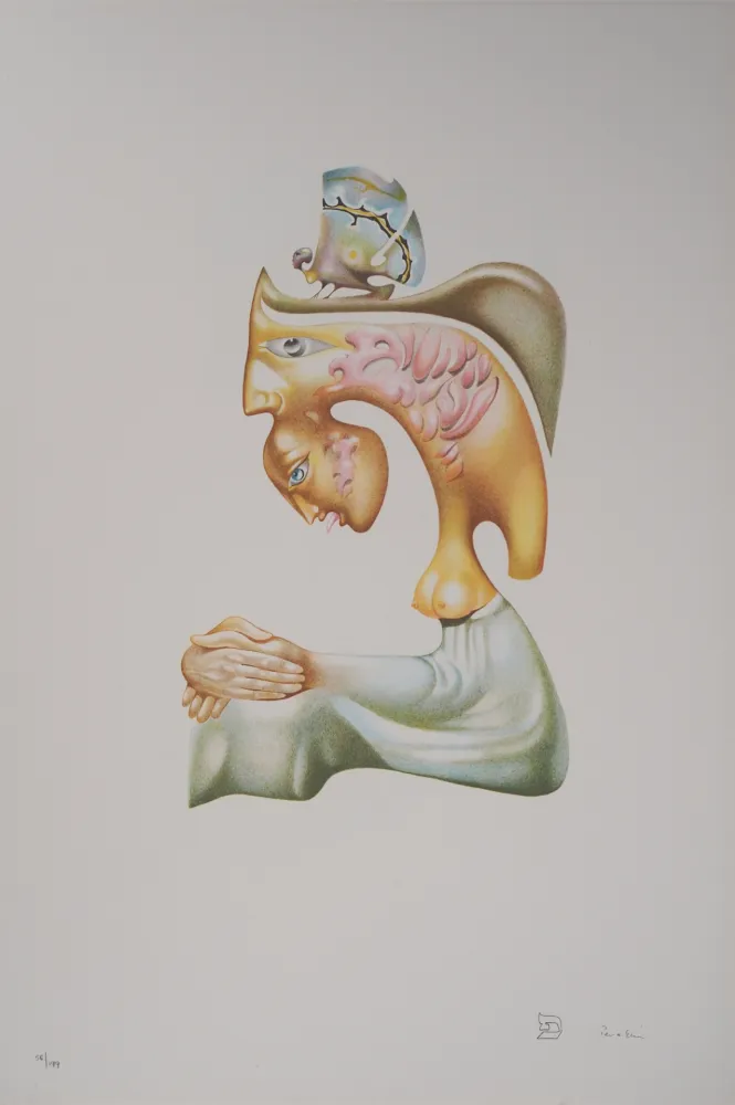 Литография Pérahim - L'Alphabet Hébreu : Concorde