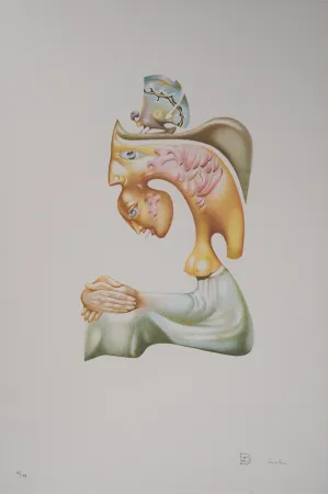 Литография Pérahim - L'Alphabet Hébreu : Concorde