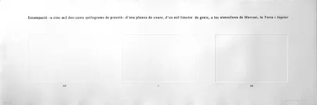 Офорт Perejaume - Atmosferes  