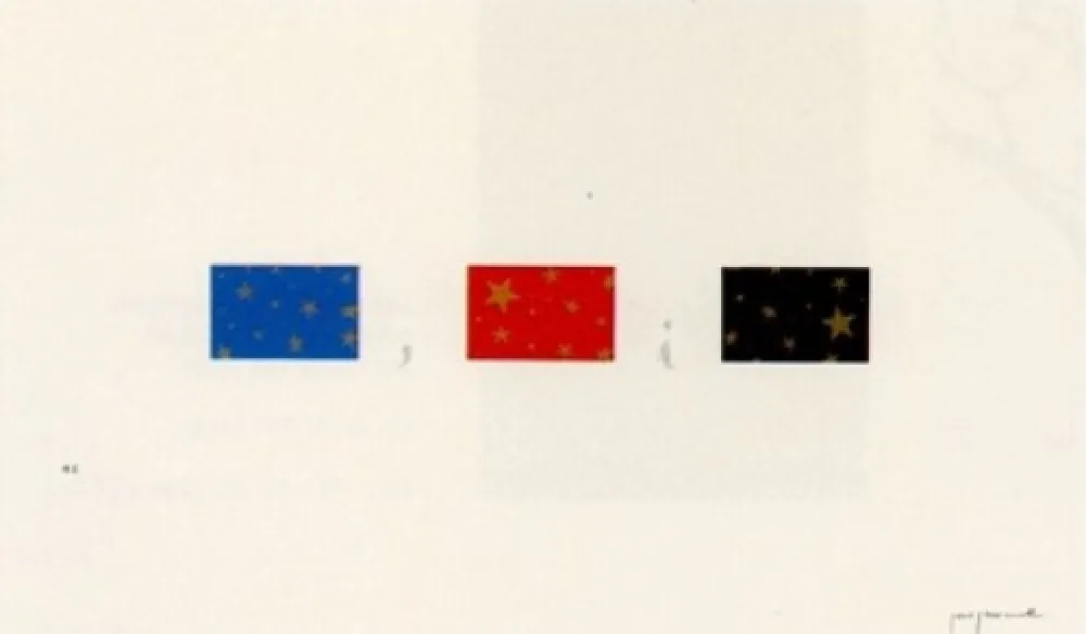 Литография Perejaume - El bosc a casa-1