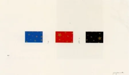 Литография Perejaume - El bosc a casa-1