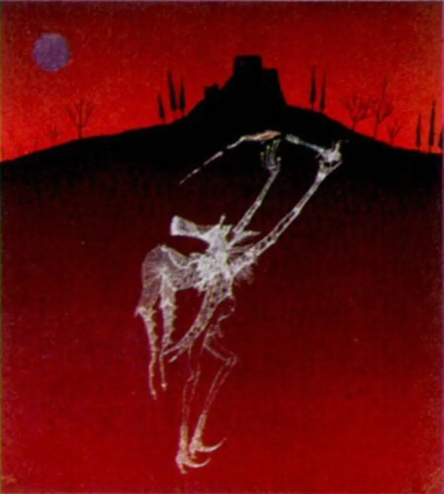 Литография Perez  - Catellnou-1