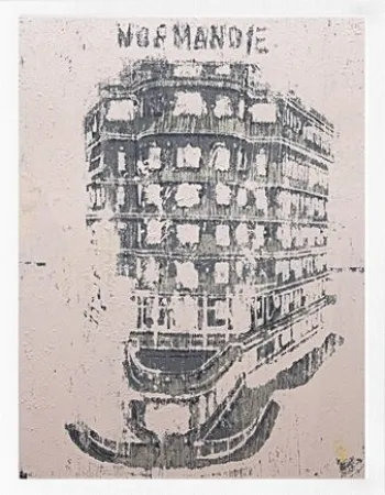 Цифровой Эстамп Perez - Normandie (pink)