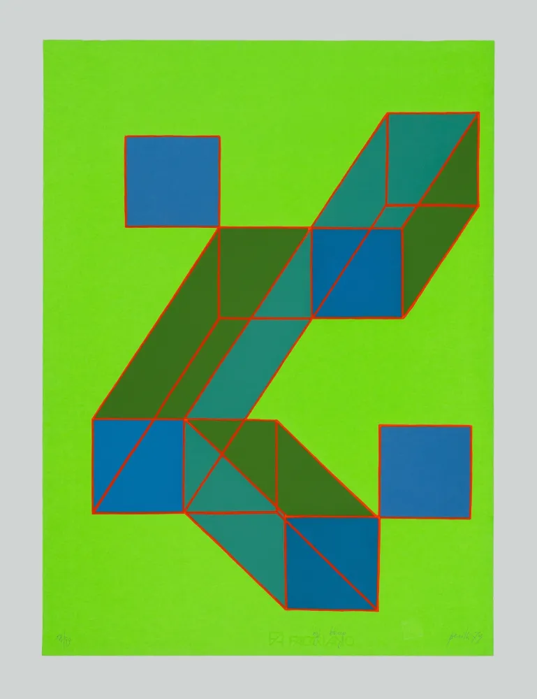 Сериграфия Perilli - Big bang