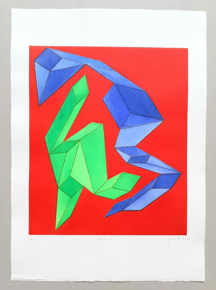 Гравюра Perilli - Composizione