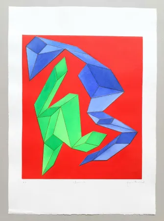 Гравюра Perilli - Composizione