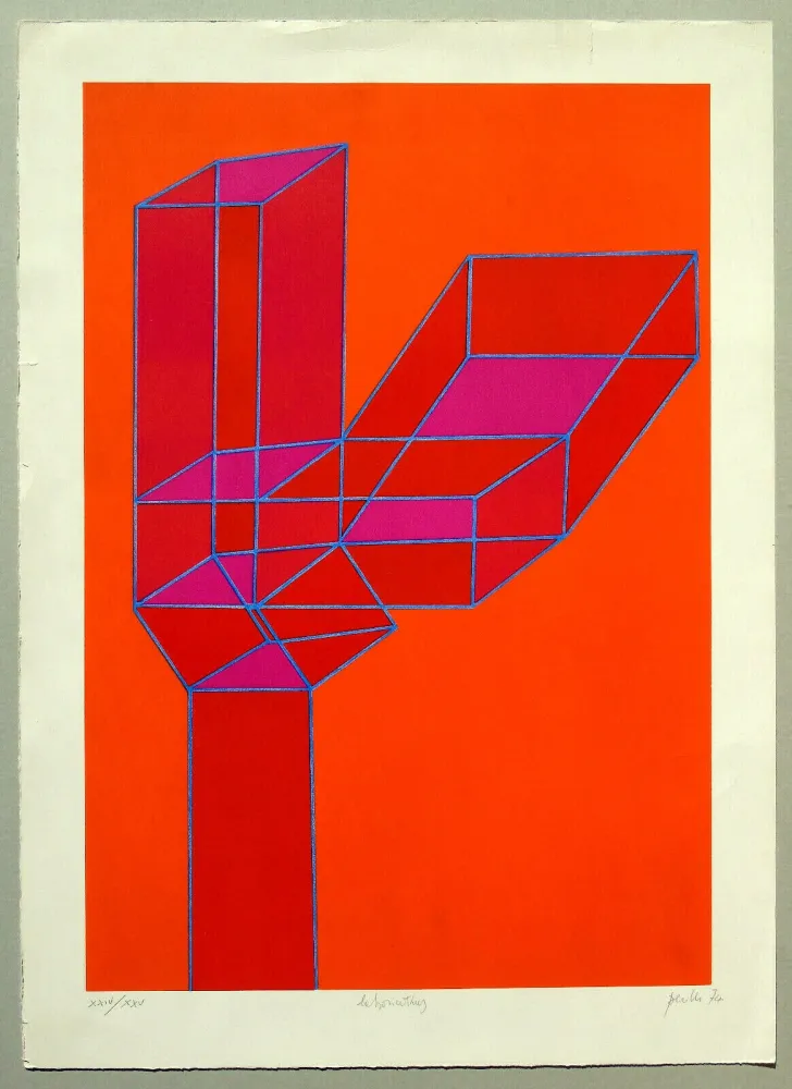 Литография Perilli - Composizione