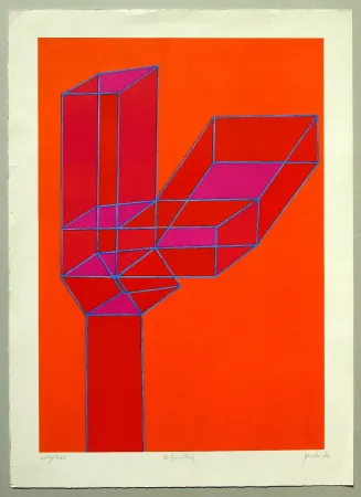 Литография Perilli - Composizione