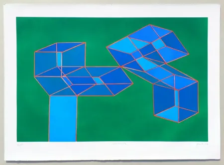 Литография Perilli - Composizione