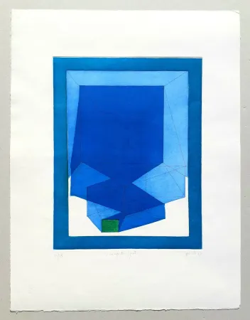 Акватинта Perilli - Il computer ignoto