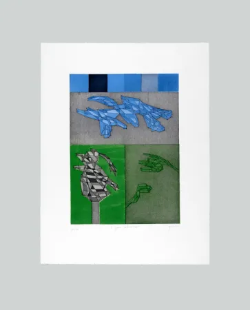 Офорт И Аквитанта Perilli - Il gran Calmucco