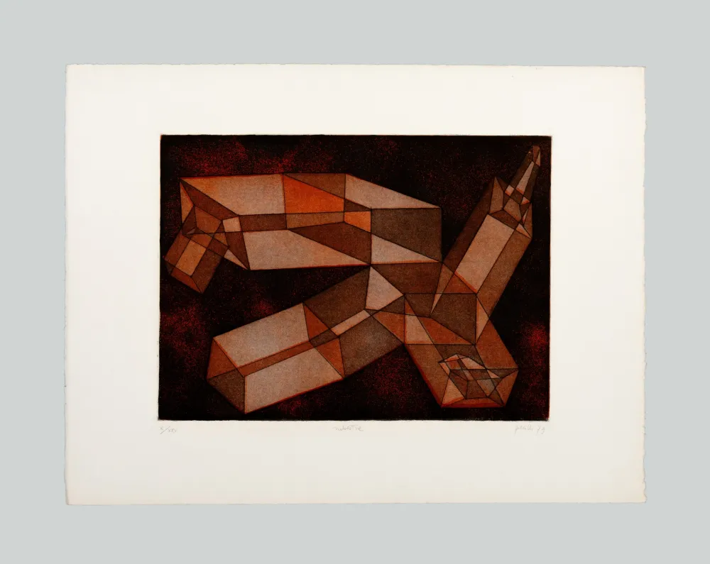 Офорт И Аквитанта Perilli - Rubestre