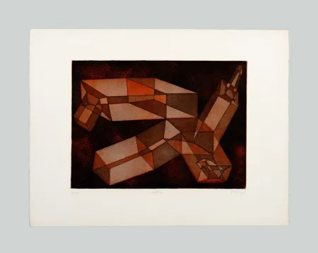 Офорт И Аквитанта Perilli - Rubestre