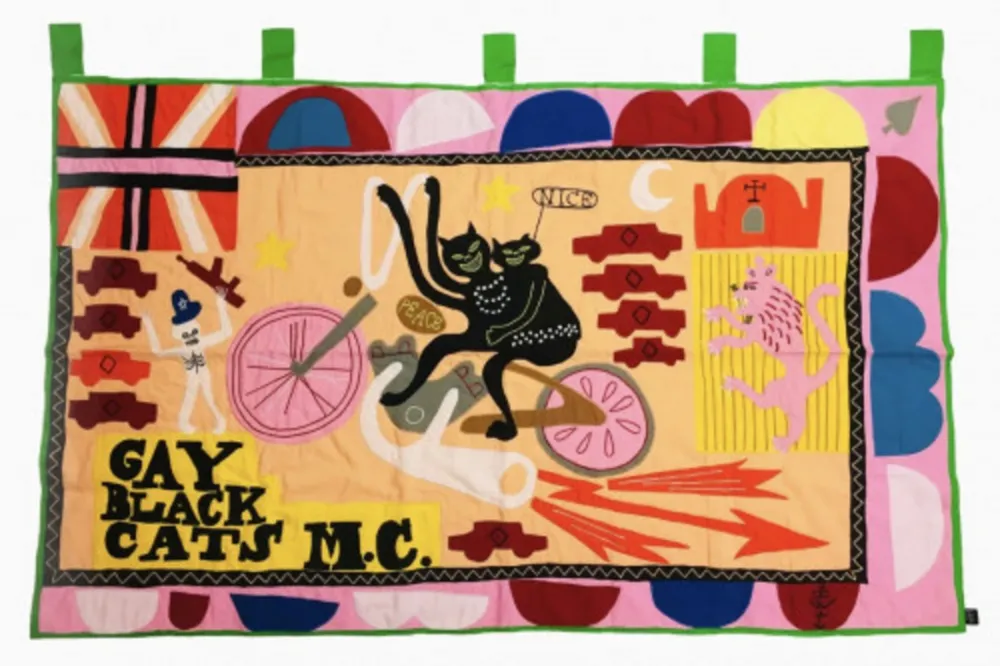 Многоэкземплярное Произведение Perry - Gay Black Cats MC