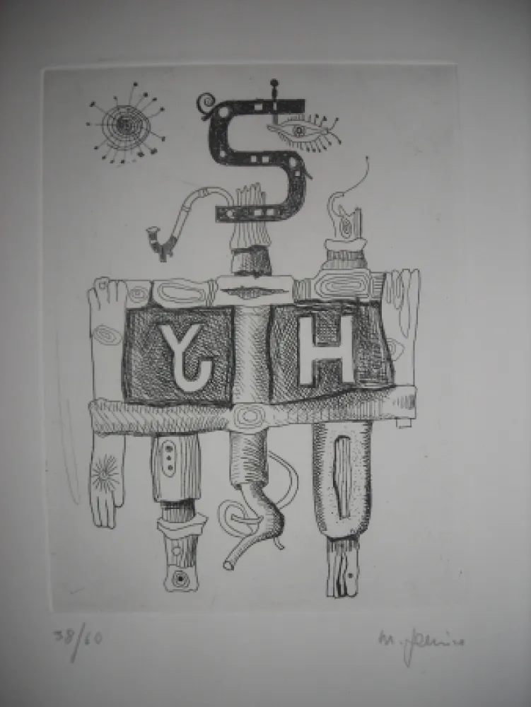 Офорт Persico - The international avant garde 2