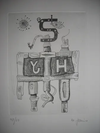 Офорт Persico - The international avant garde 2