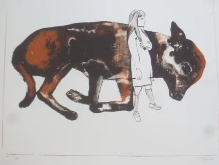 Литография Pétrovitch - Titre inconnu